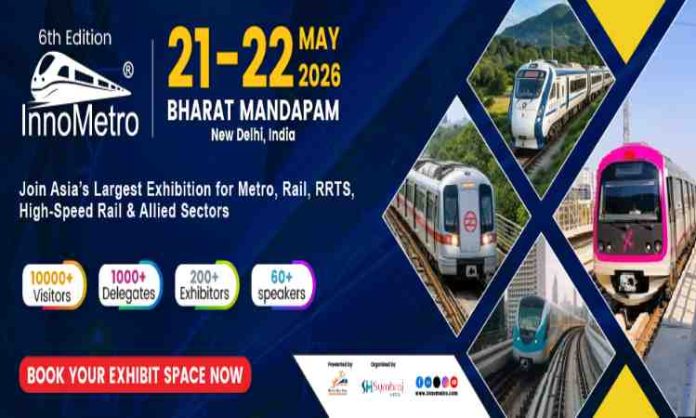 InnoMetro2026-MetroRailNews-RailInnovation-UrbanMobility-ViksitBharat-AIinRail-MetroExpo-NewDelhiEvents-SustainableTransport-RailwayTechnology-BharatMandapam-SmartCitiesIndia