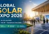 Global Solar Expo 2026 Opens today at Yashobhoomi, Showcasing India’s Renewable Energy Future